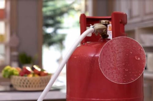 Bình gas bị đổ mồ hôi và một số điều bạn nên biết